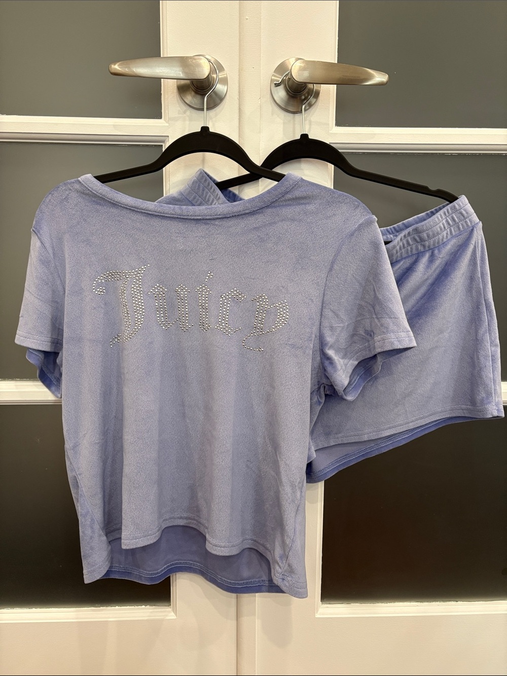 Juicy Couture Lavender Velour Sleepwear Set